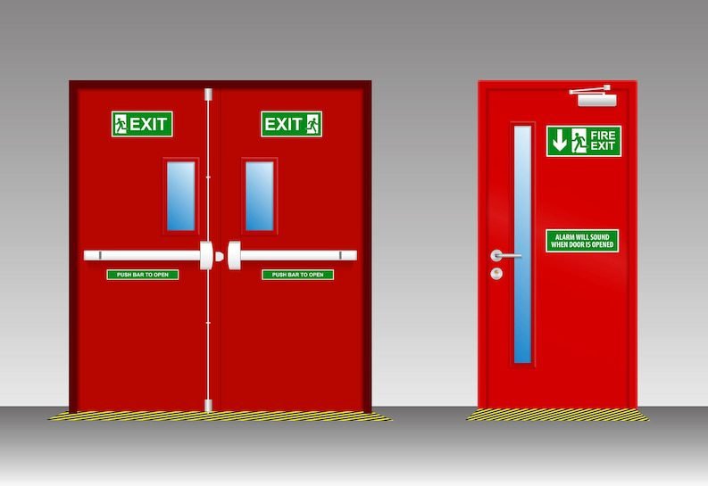 fire rated doors in Qatar