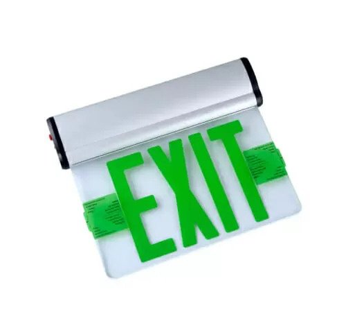 Exit Light Slim Glass