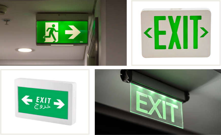 Exit Light Supplier in Qatar