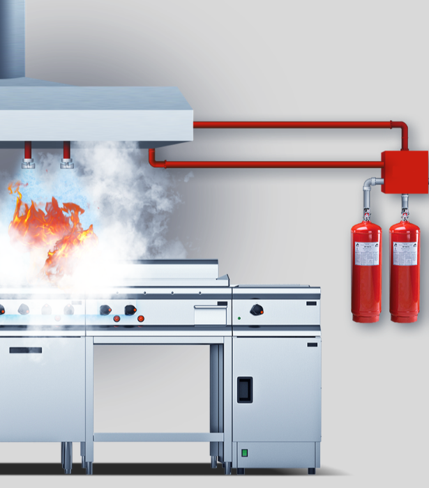 Kitchen Hood Fire Suppression System 1